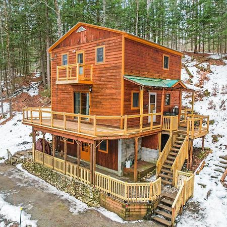 River Road Treehouse Retreat Warrensburg Dış mekan fotoğraf