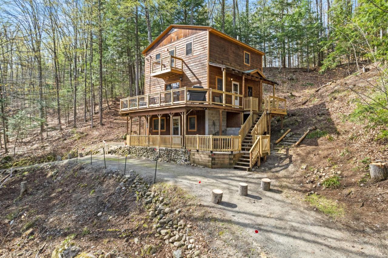 River Road Treehouse Retreat Warrensburg Dış mekan fotoğraf